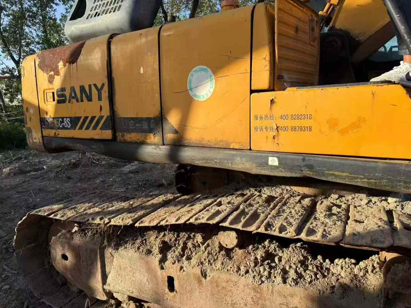 Used Sany SY215C-8S Excavator 2016 Model / 6