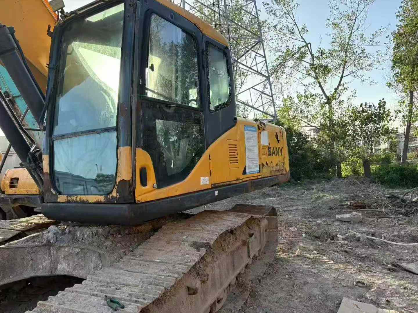 Used Sany SY215C-8S Excavator 2016 Model / 7