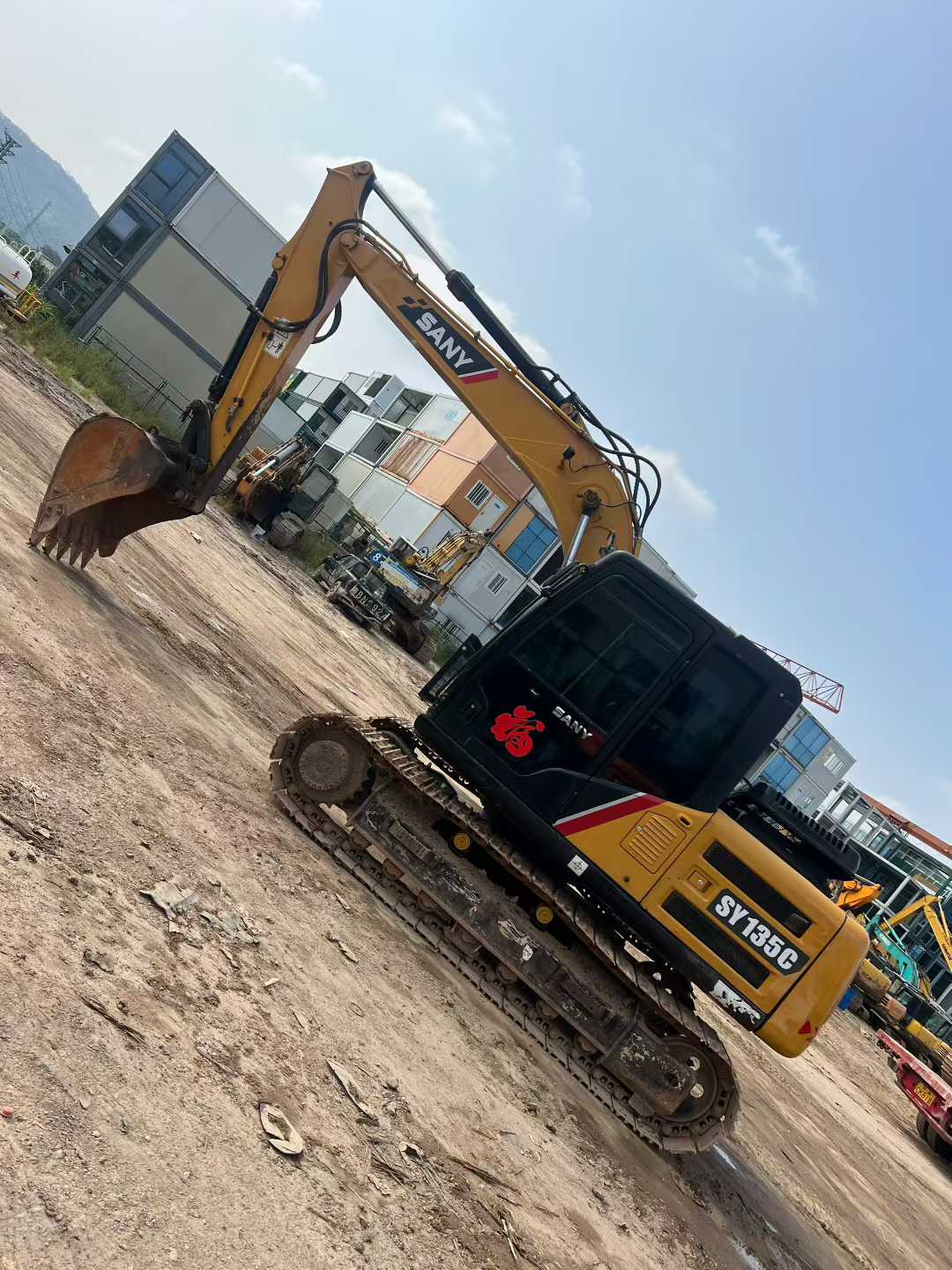 Used Sany SY135 Excavator 2016 Model / 3