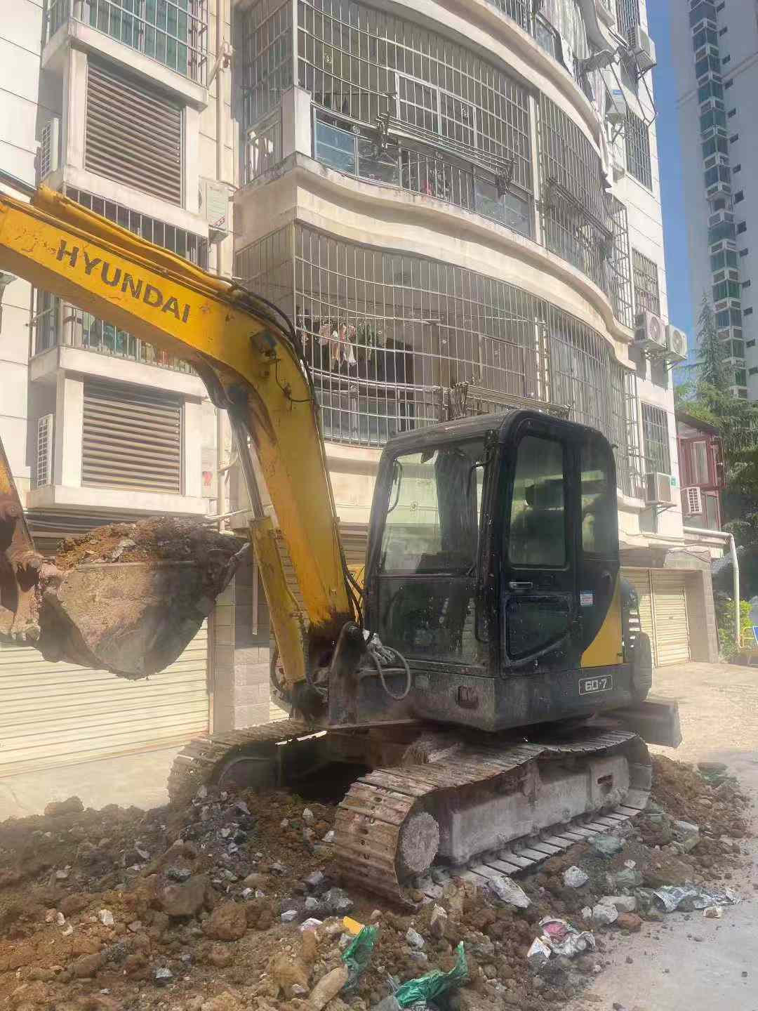 Used Hyundai HX55 Excavator 2015 Model / 7