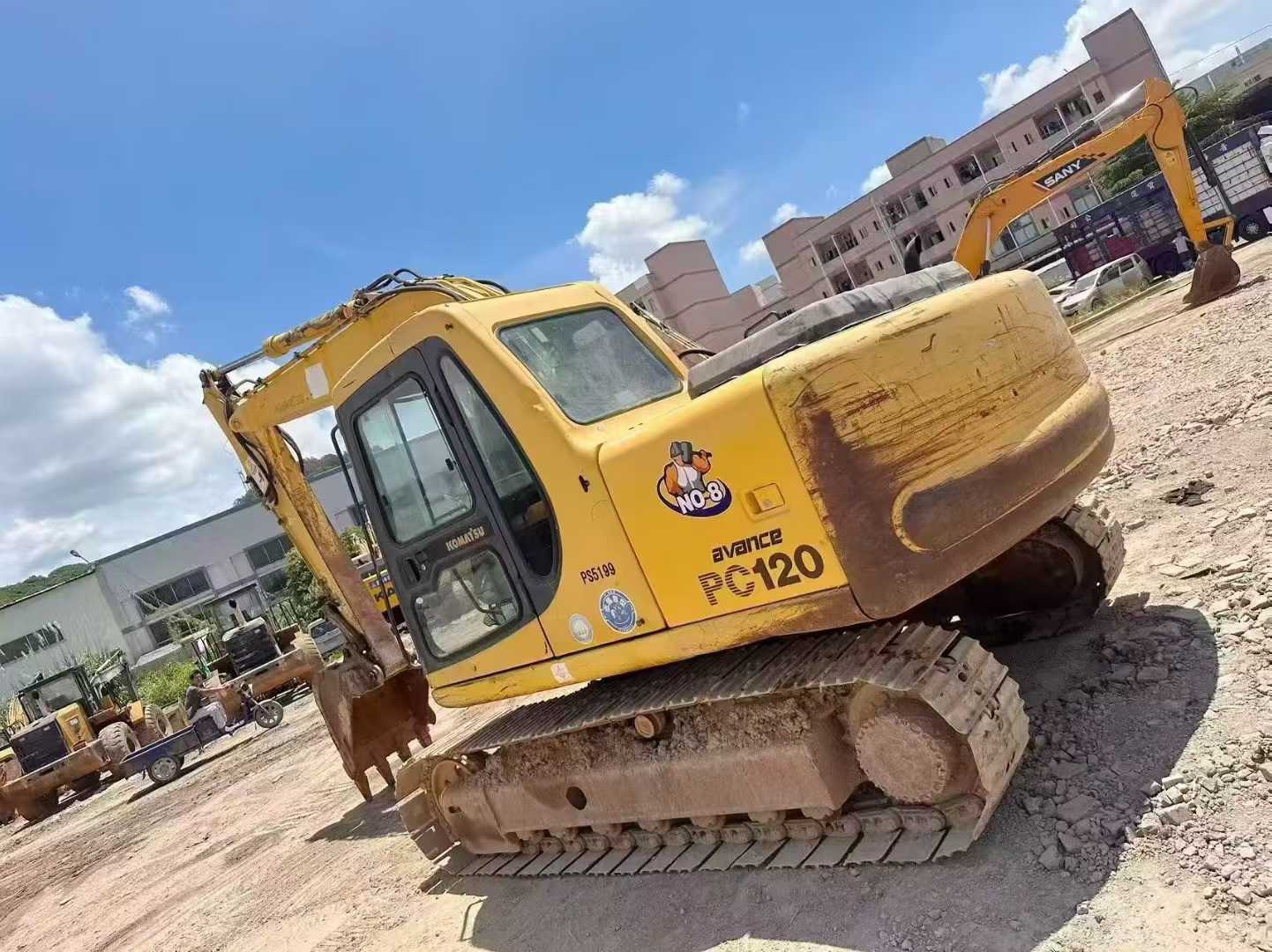 Used Komatsu PC120-6E Excavator 2016 Model / 3