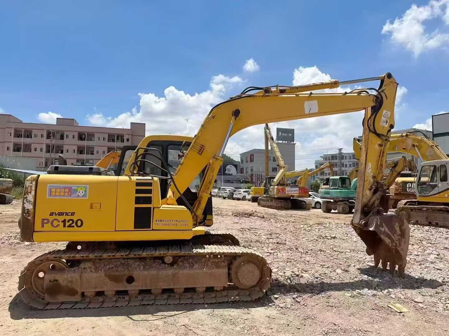 Used Komatsu PC120-6E Excavator 2016 Model / 2