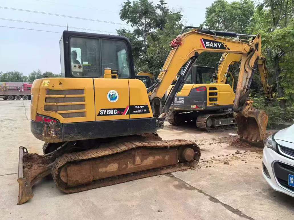 Buy Sany SY60 Used Excavator / 3 Used Sany SY60 Excavator 2021 Model / 3
