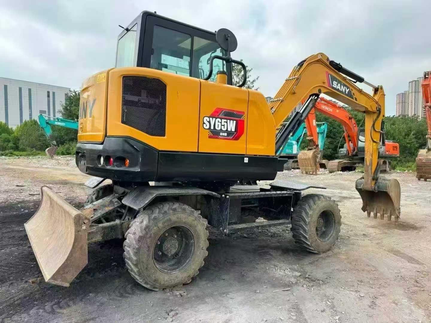 Used Sany SY65W Excavator 2023 Model / 2