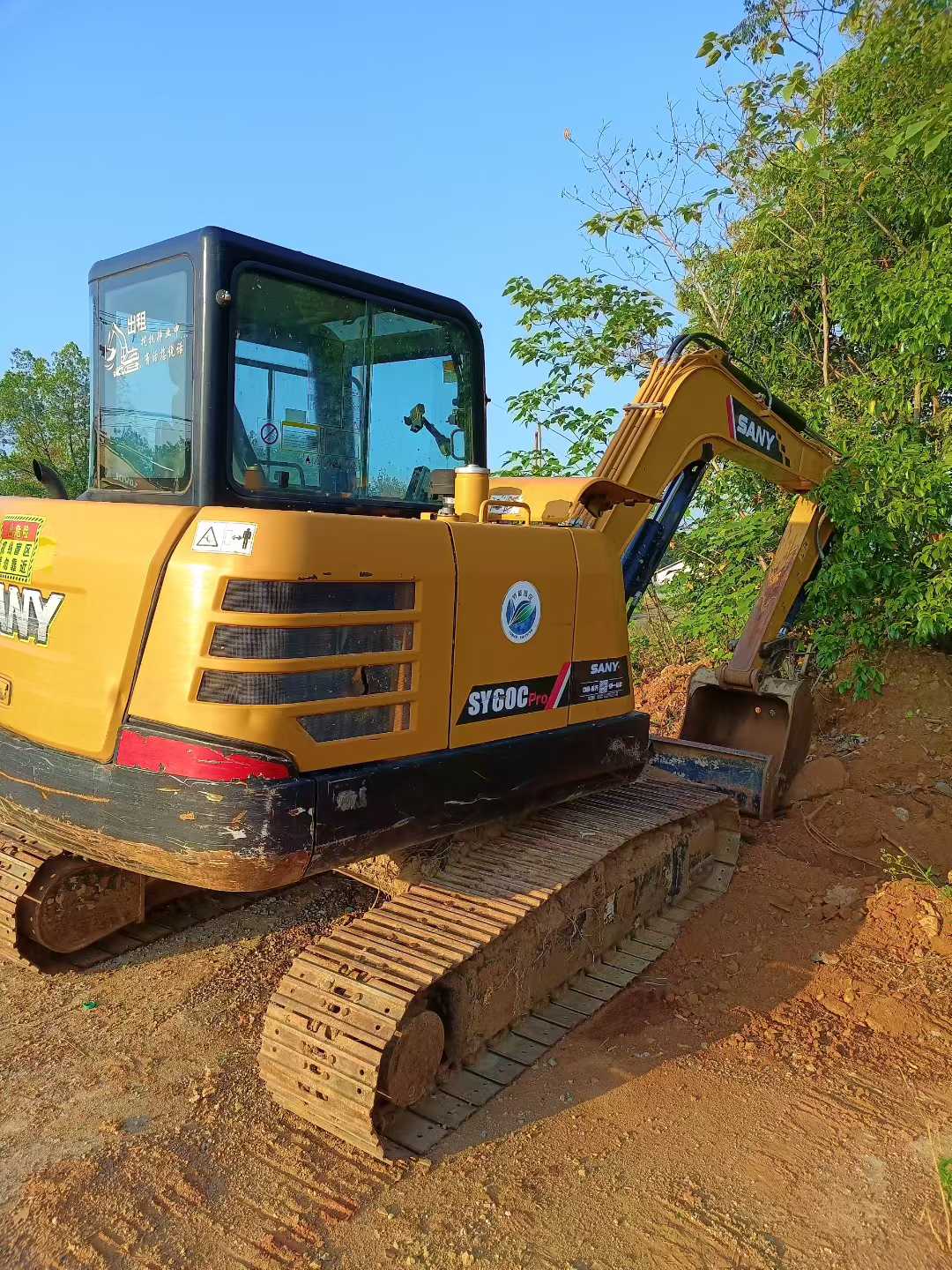 Used Sany SY60 Excavator 2016 Model / 3