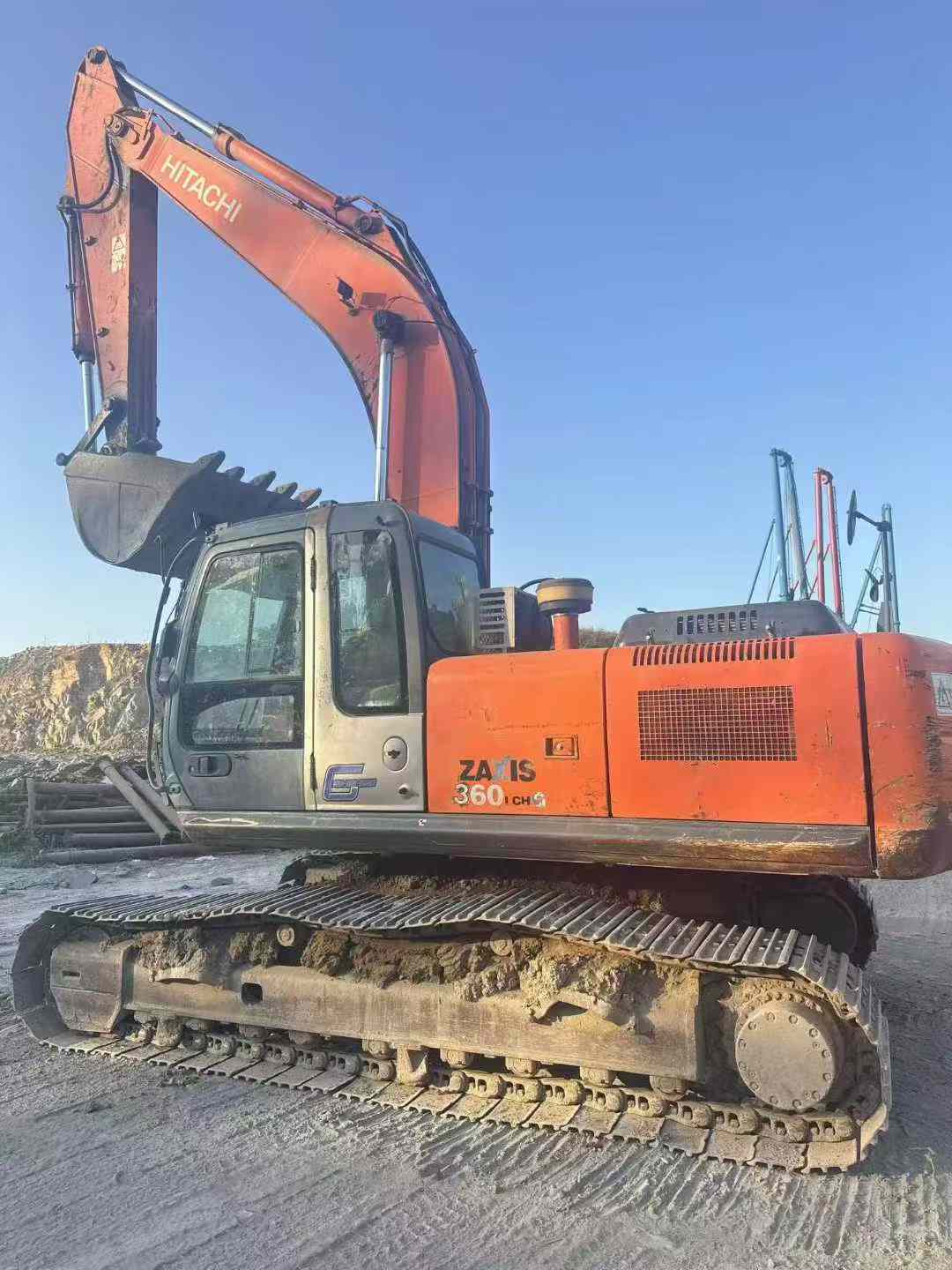 Buy Hitachi ZX60 Used Excavator / 3 Used Hitachi ZX60 Excavator 2013 Model / 3