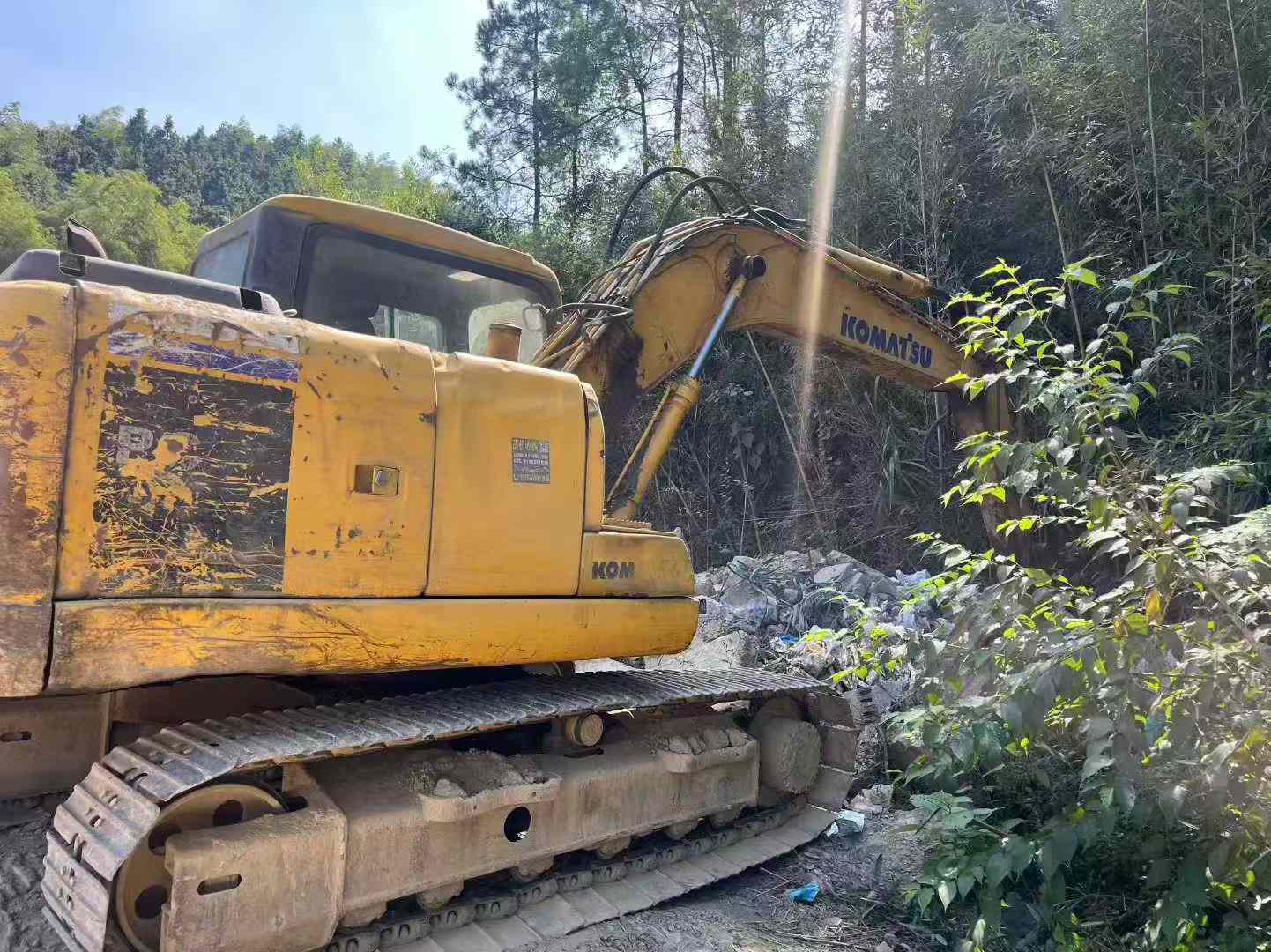 Used Komatsu PC110-7 Excavator 2013 Model / 3