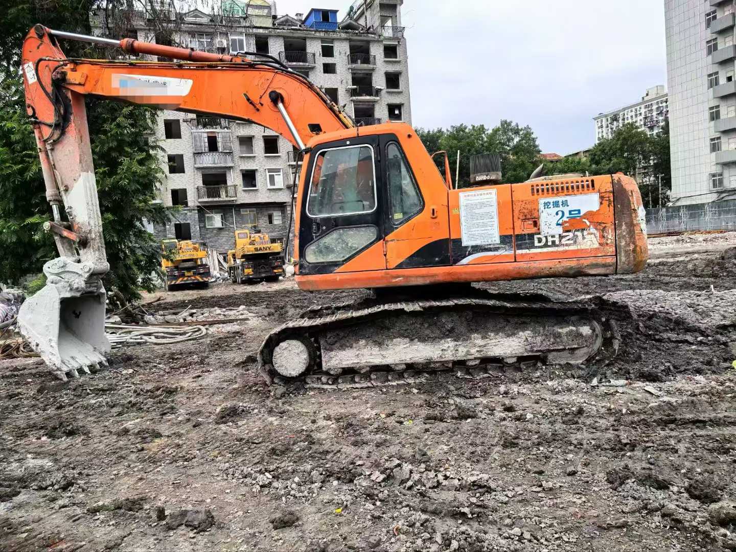 Used Doosan DH220-7 Excavator 2016 Model / 2