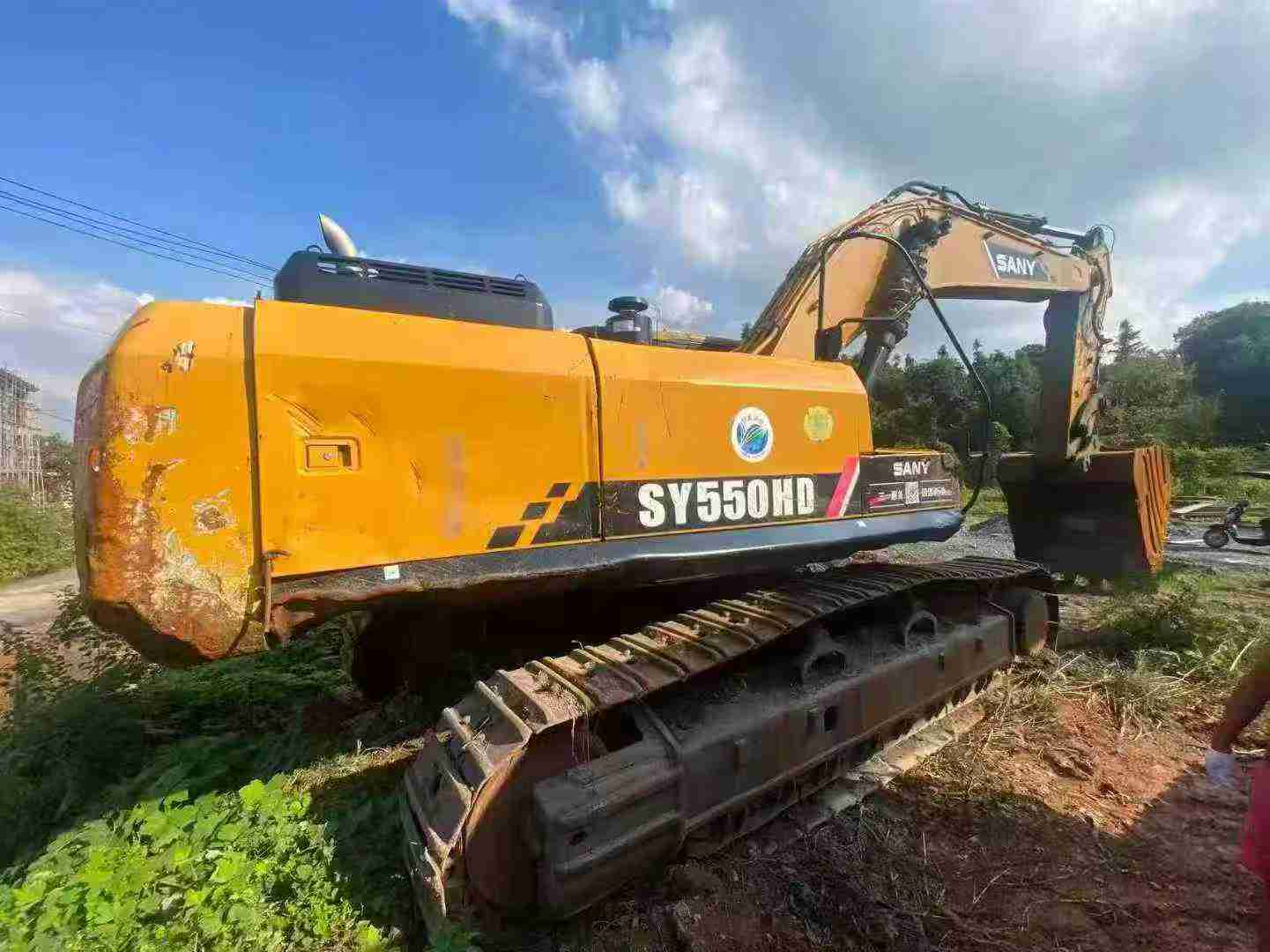 Used Sany SY55 Excavator 2022 Model / 4