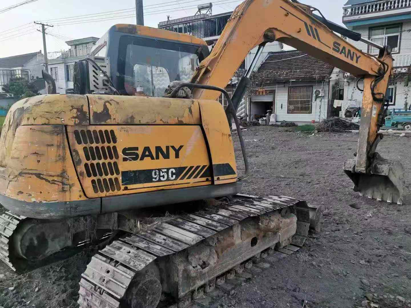 Used Sany SY75 Excavator 2016 Model / 3