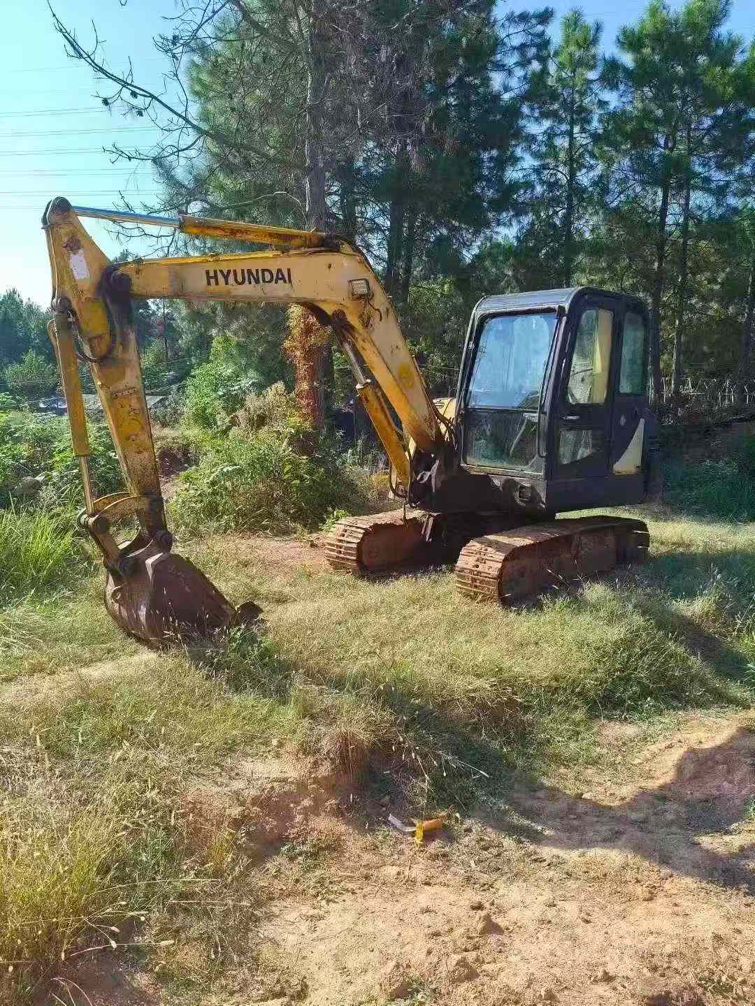 Used Hyundai R60-7 Excavator 2016 Model / 4