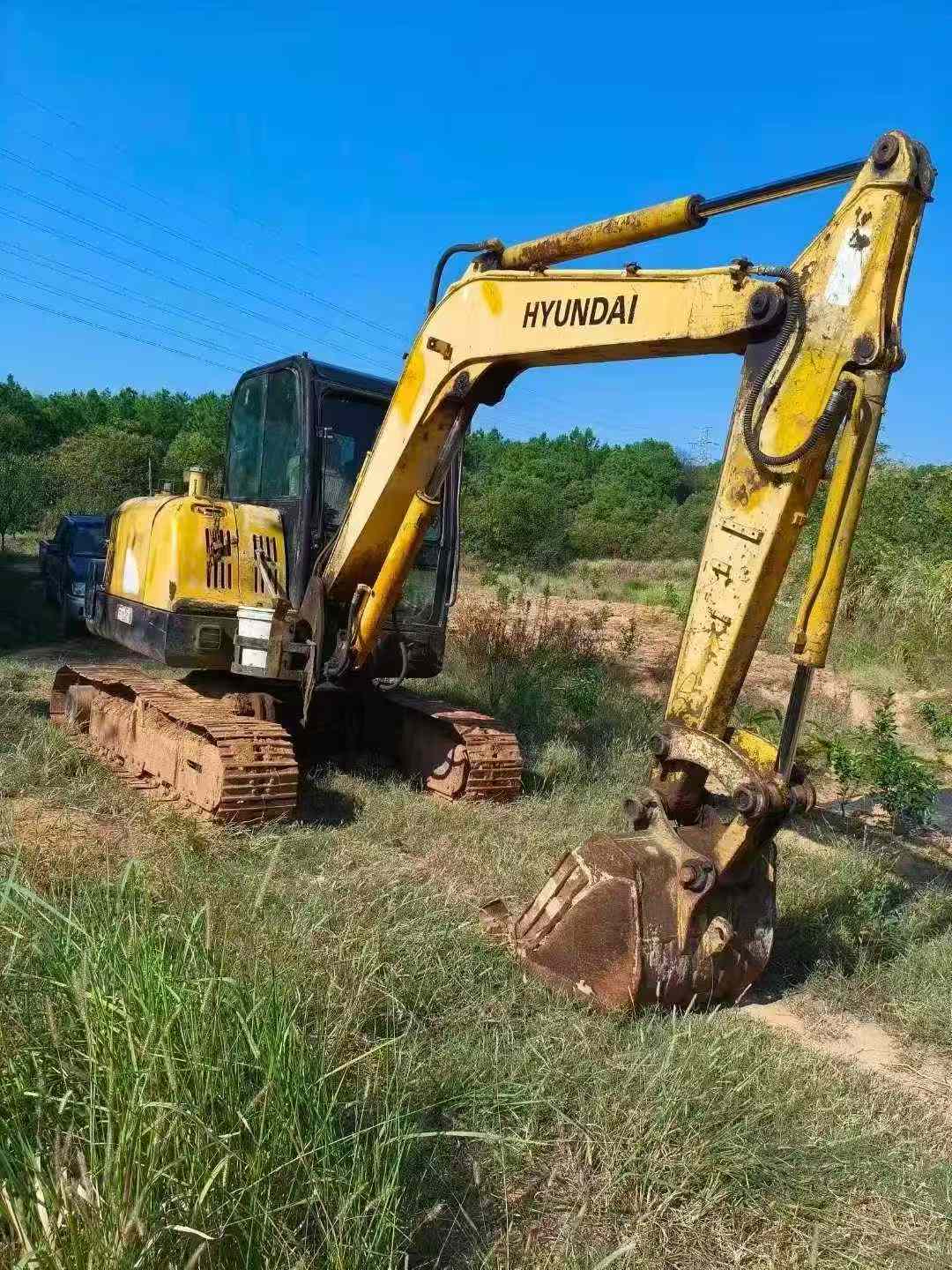 Used Hyundai R60-7 Excavator 2016 Model / 2