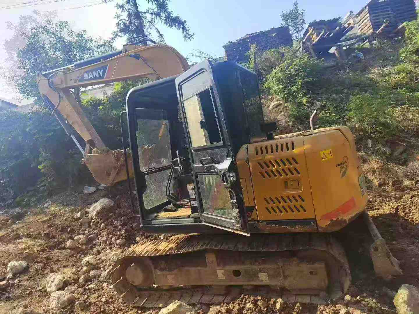 Used Sany SY75 Excavator 2016 Model / 7
