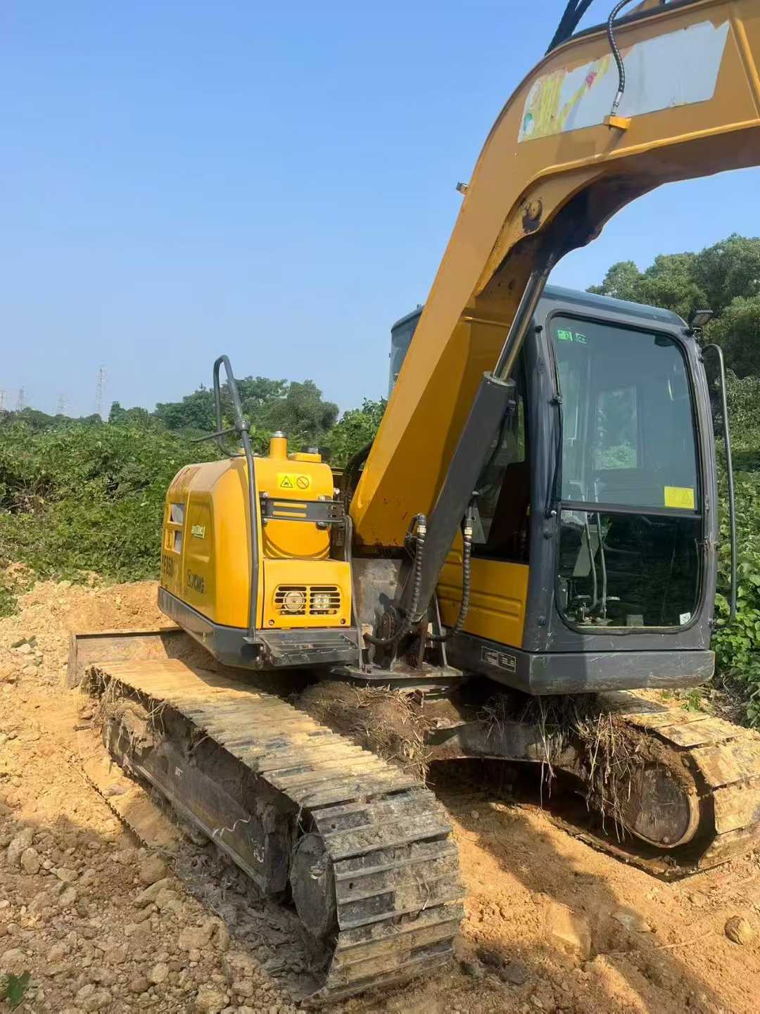 Used XCMG XE75WD Excavator 2022 Model / 2