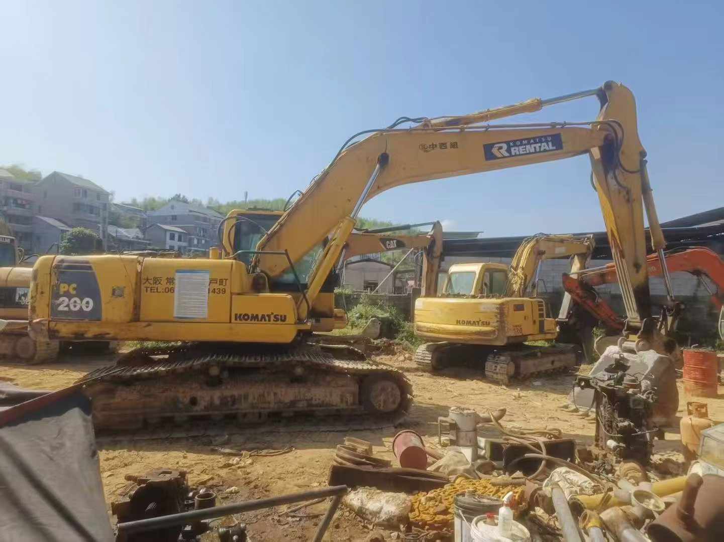 Used Komatsu PC200-8N1 Excavator 2016 Model / 3