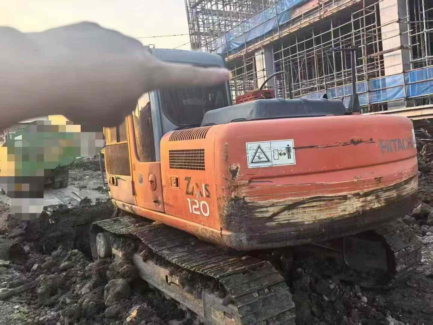 Used Hitachi ZX120 Excavator 2014 Model / 7