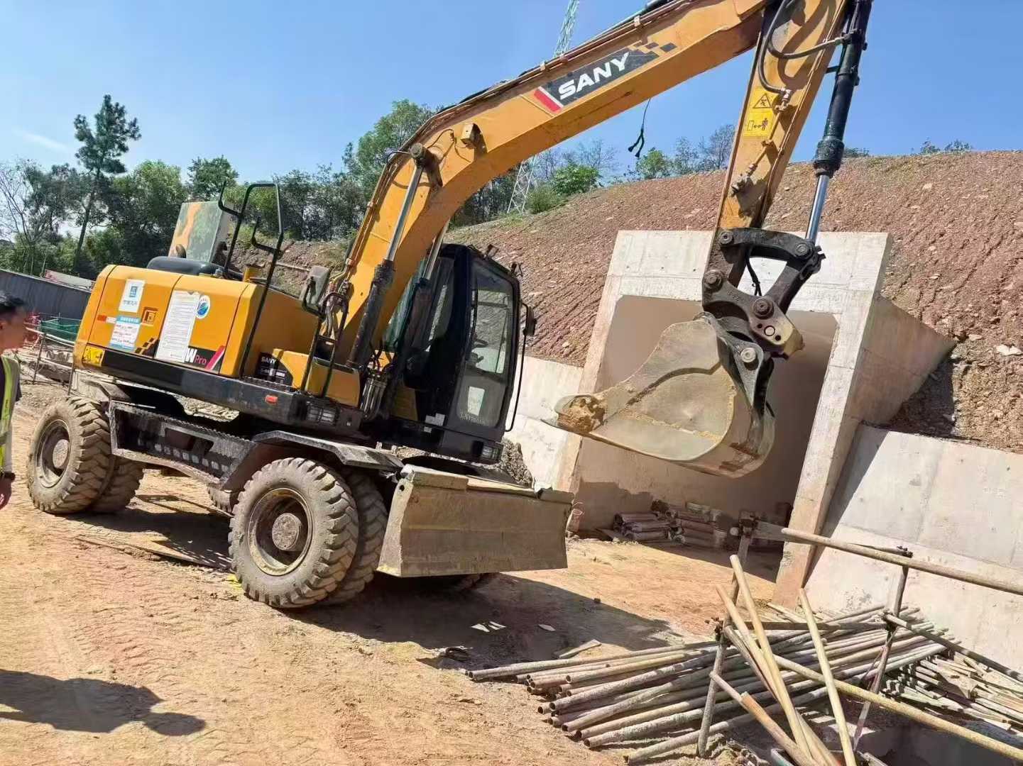 Used Sany SY55 Excavator 2022 Model / 5