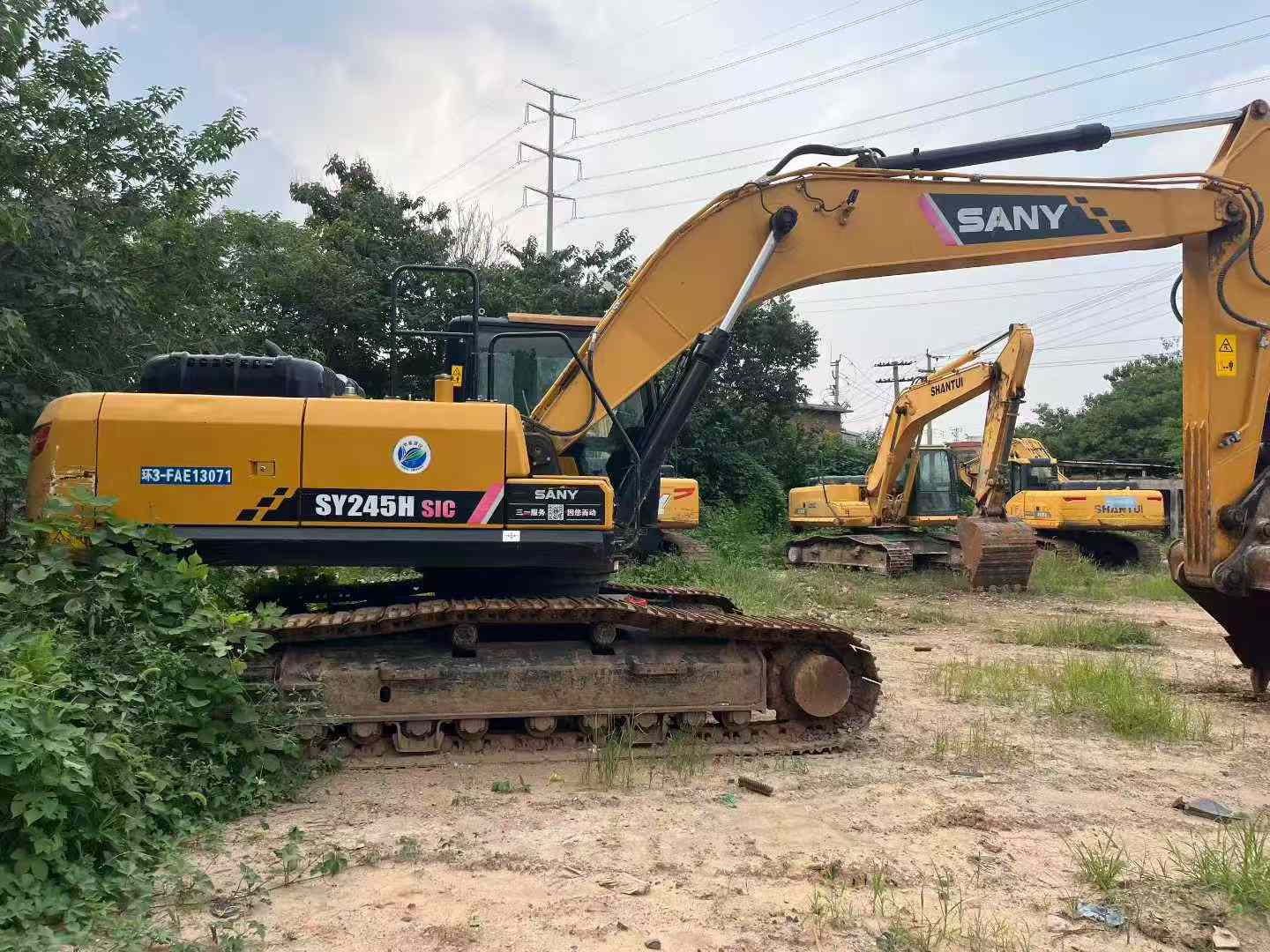 Used Sany SY245H Excavator 2022 Model / 9