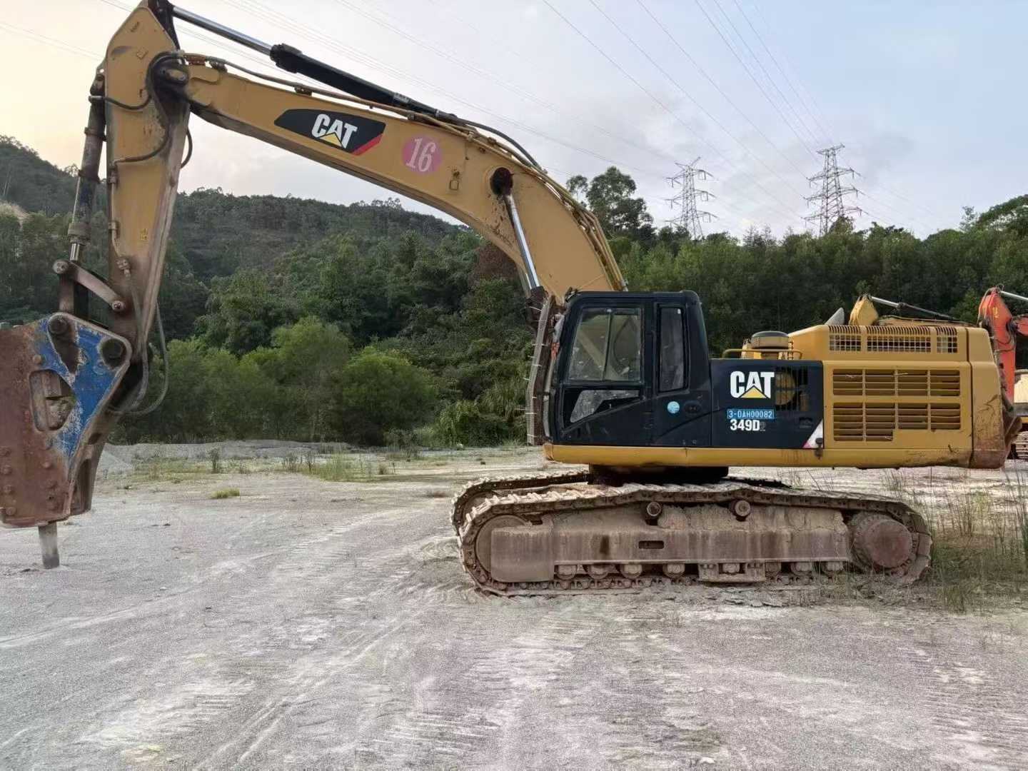 Used Caterpillar 349FL Excavator 2019 Model / 4
