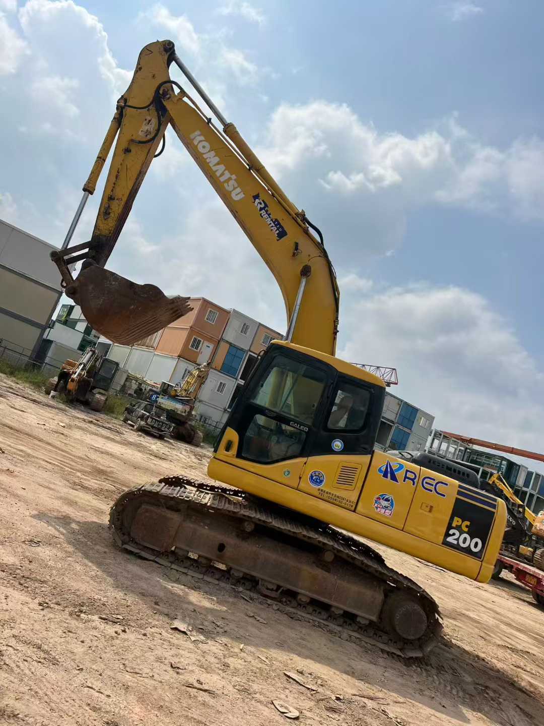 Used Komatsu PW200-7 Excavator 2016 Model / 9