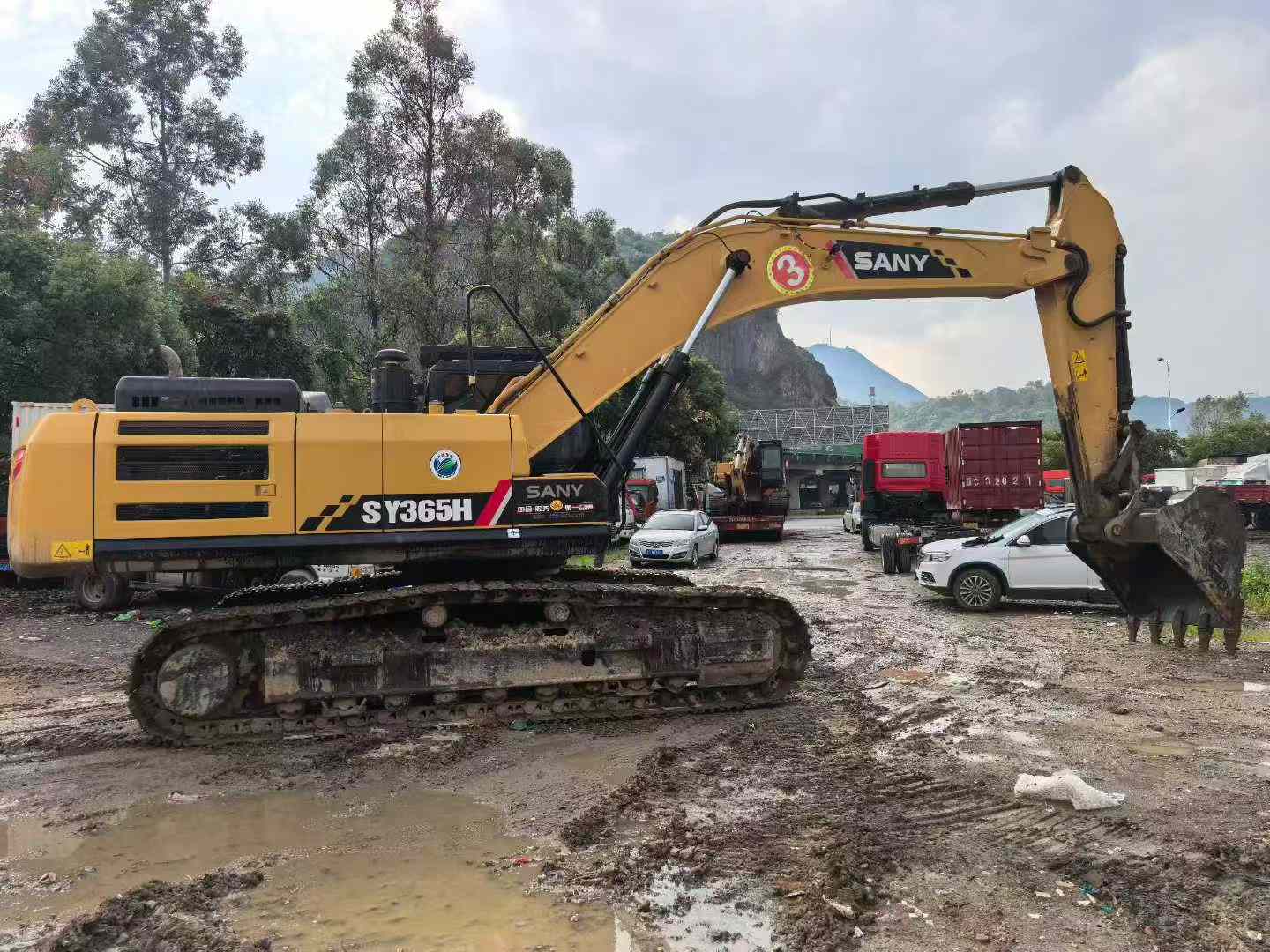 Used Sany SY365H Excavator 2021 Model / 5
