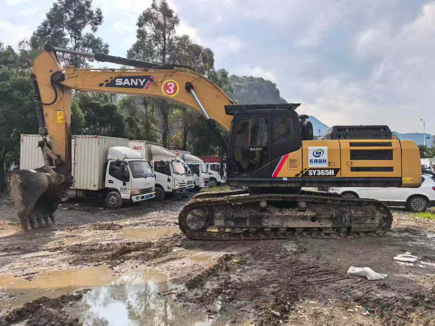 Used Sany SY365H Excavator 2021 Model / 6