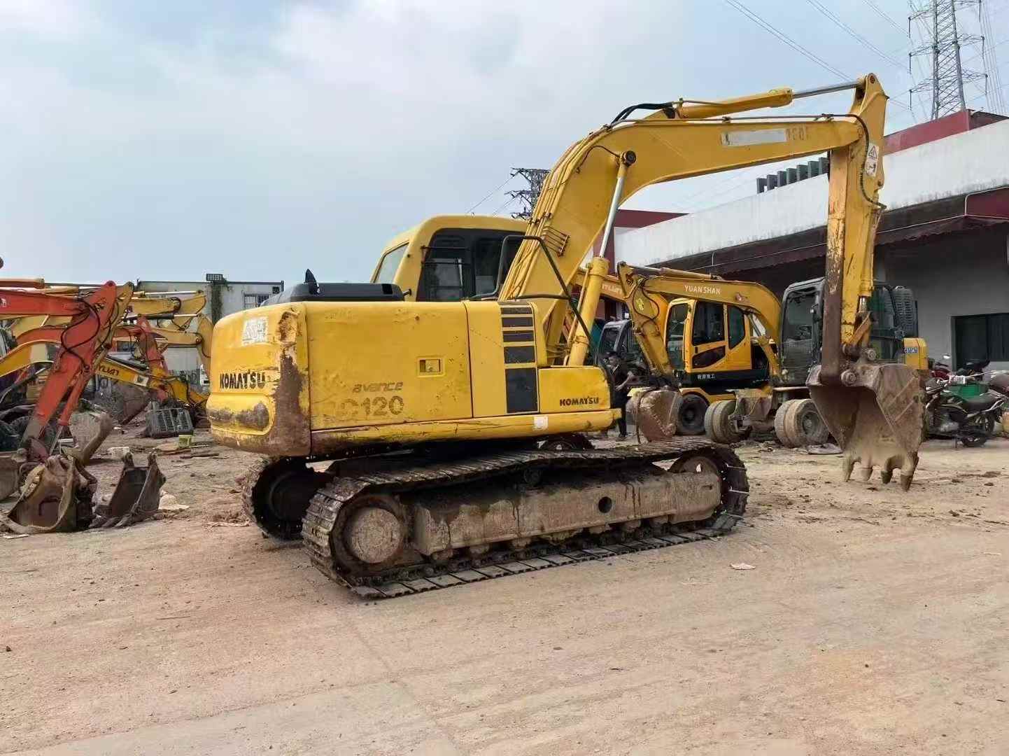 Used Komatsu PC120-6 Excavator 2016 Model / 5