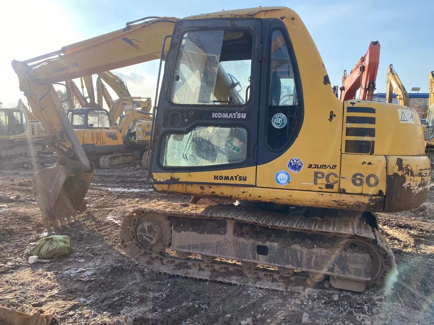 Used Komatsu PC60-7 Excavator 2016 Model / 3