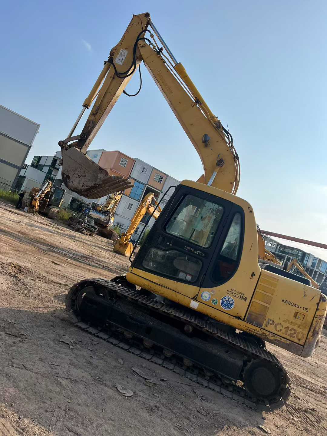 Used Komatsu PC120-6E Excavator 2016 Model / 2