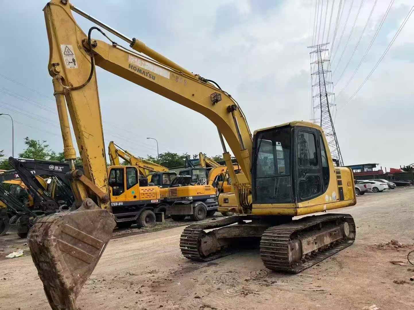 Used Komatsu PC120-6 Excavator 2016 Model / 9