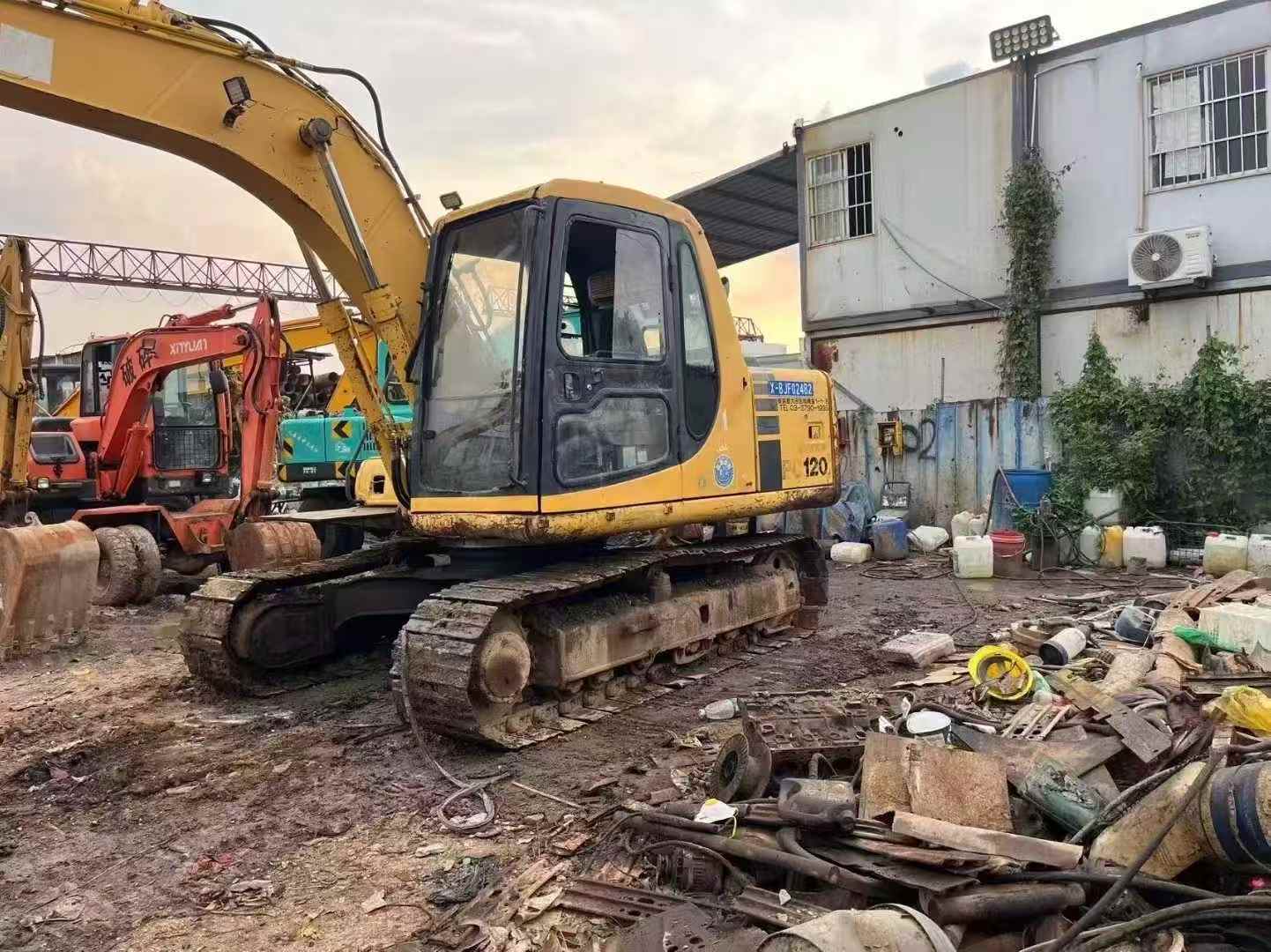 Used Komatsu PC120-6 Excavator 2016 Model / 5