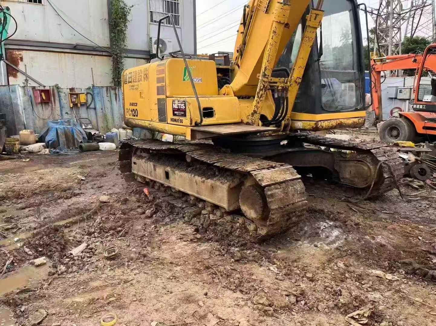 Used Komatsu PC120-6 Excavator 2016 Model / 8