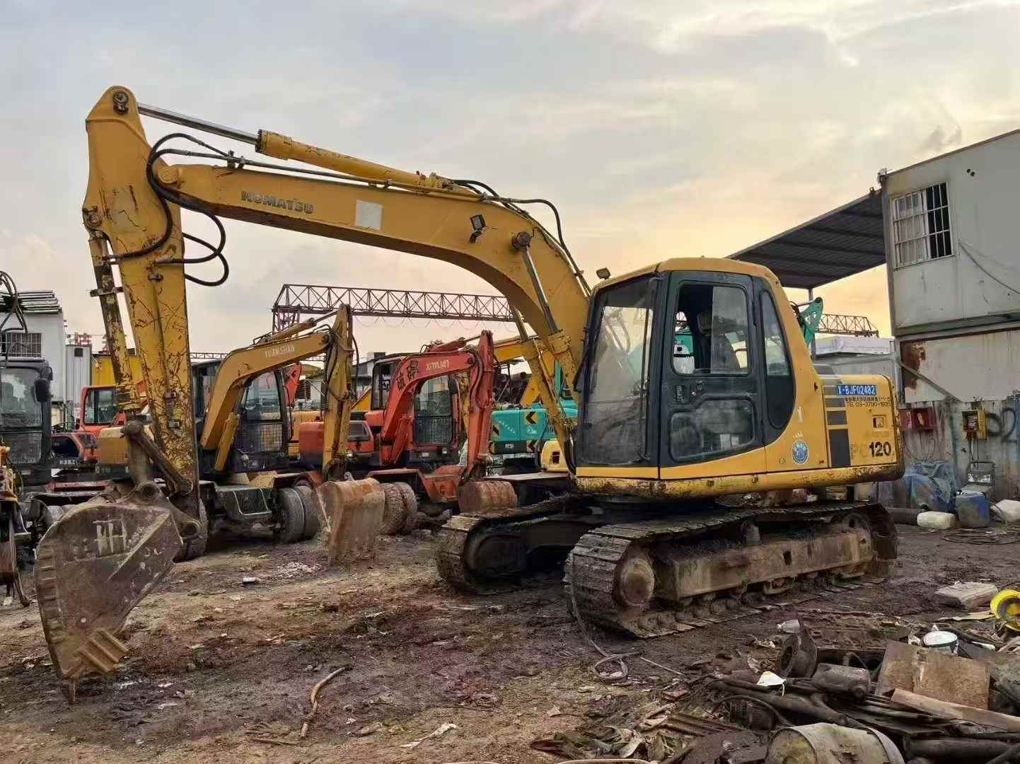 Used Komatsu PC120-6 Excavator 2016 Model / 2
