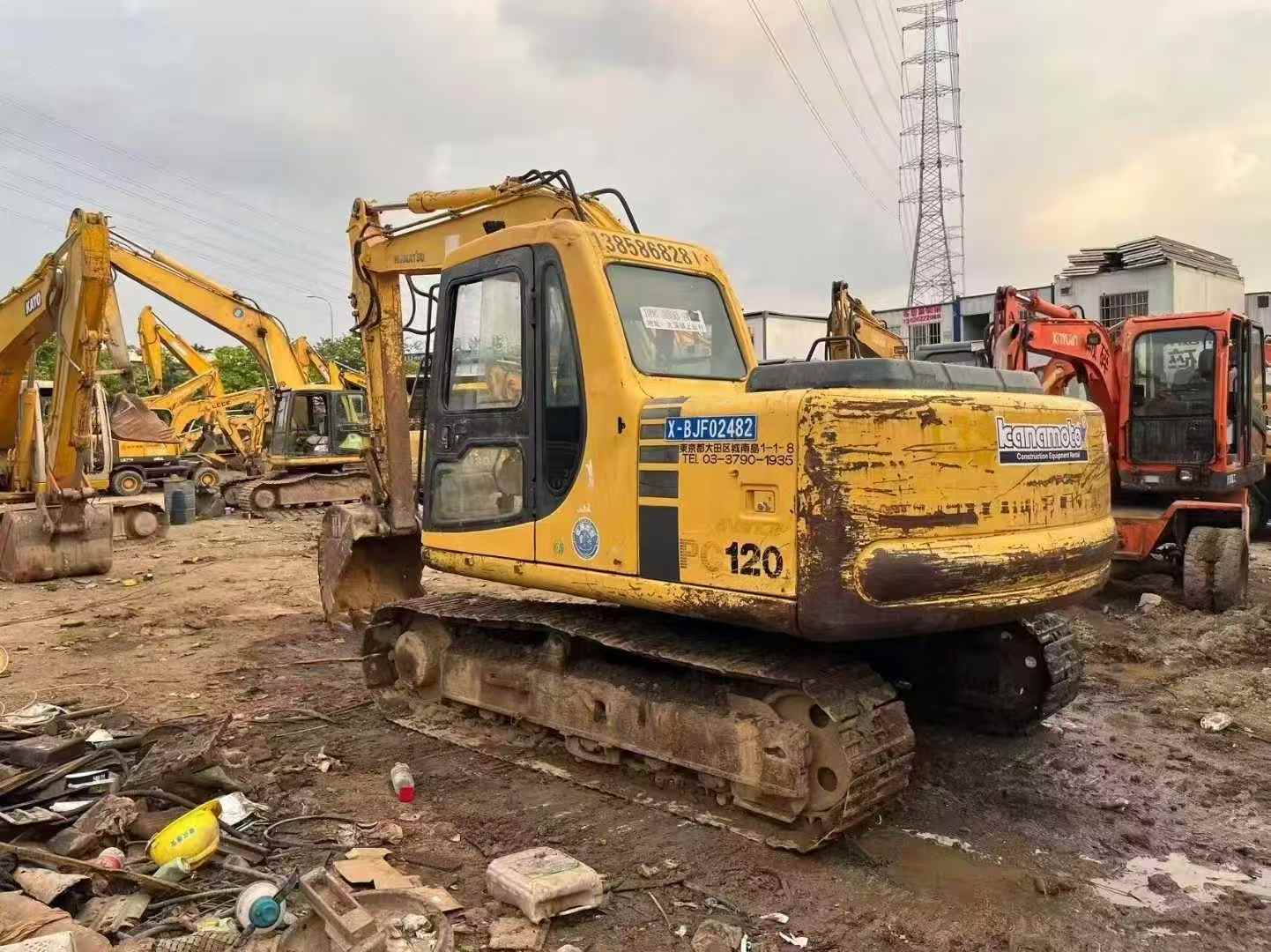 Used Komatsu PC120-6 Excavator 2016 Model / 9