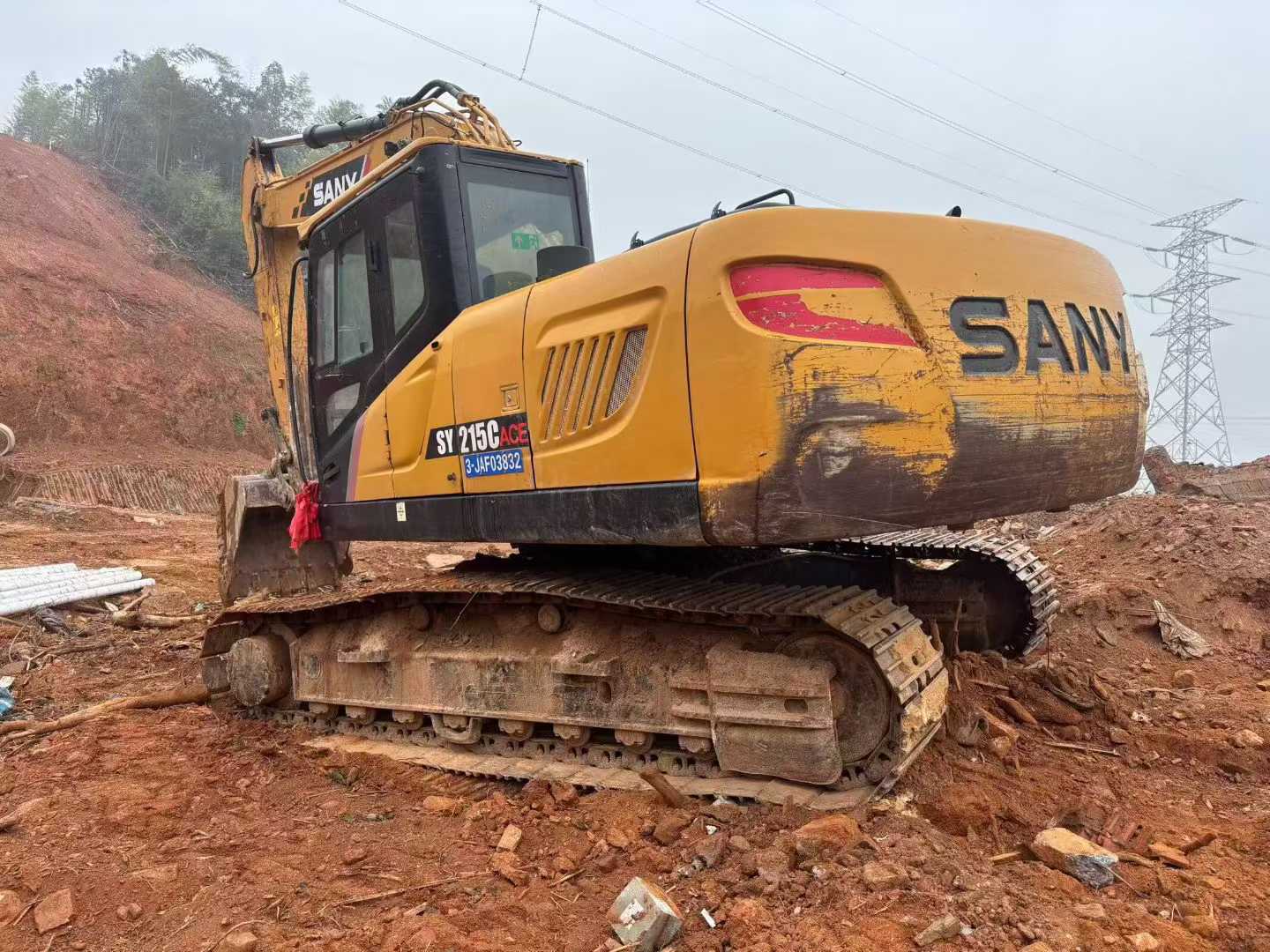 Used Sany SY215ACE Excavator 2020 Model / 7
