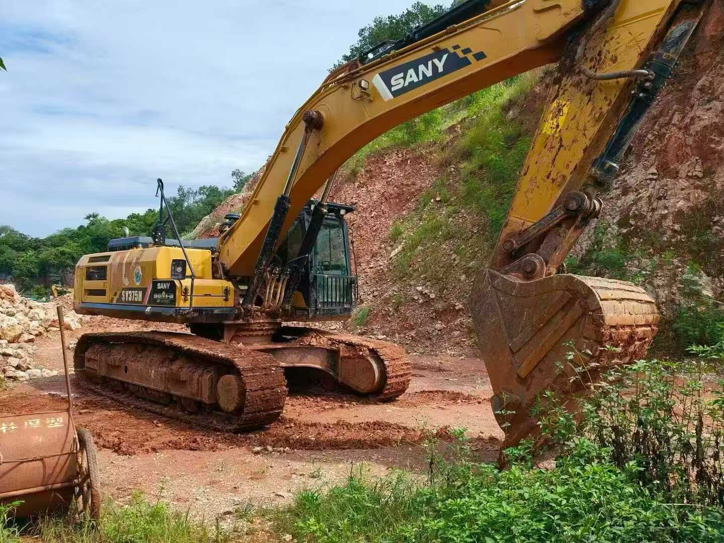 Used Sany SY365H Excavator 2018 Model / 4