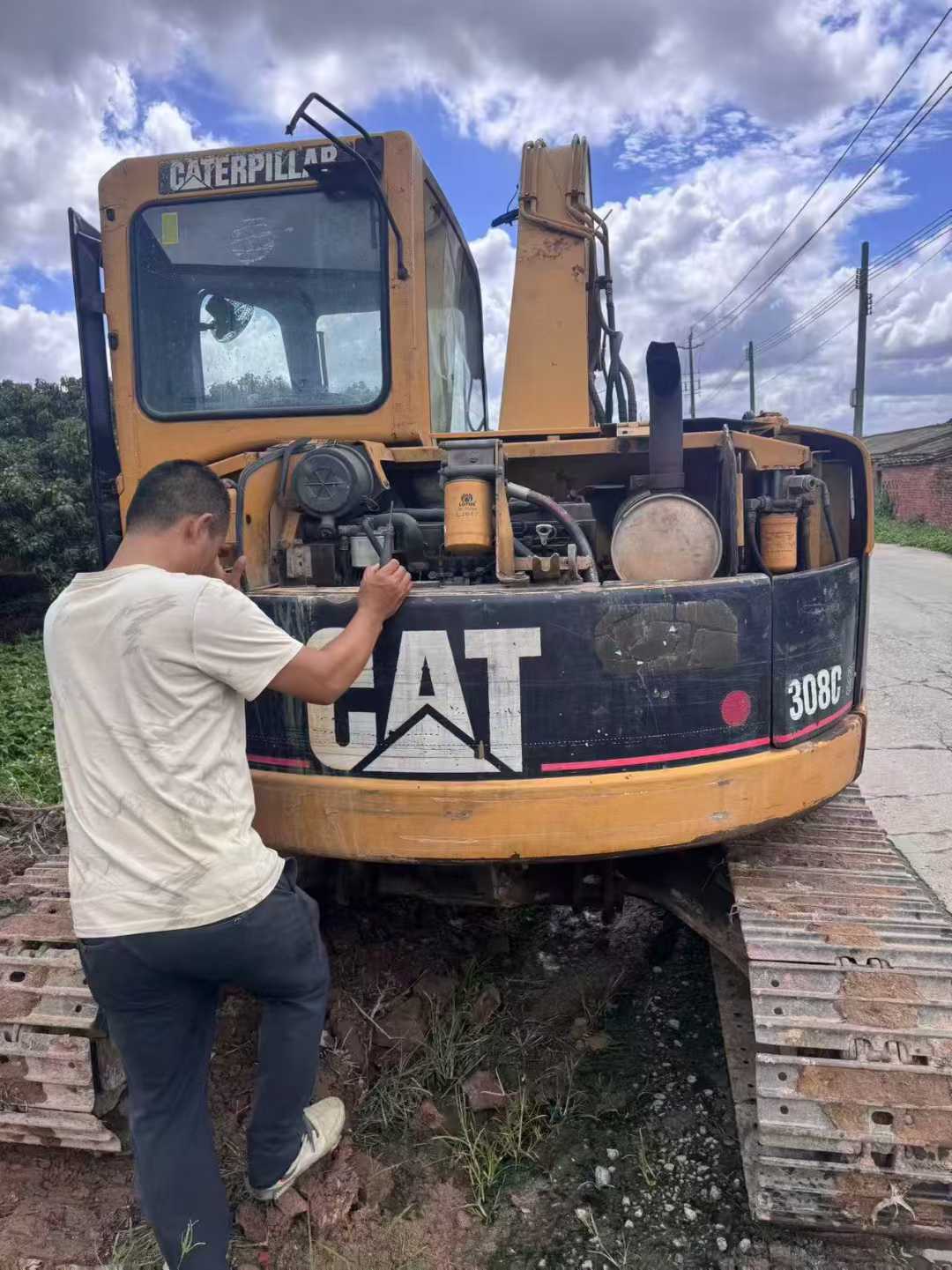 Buy Caterpillar 308C Used Excavator / 9 Used Caterpillar 308C Excavator 2016 Model / 9