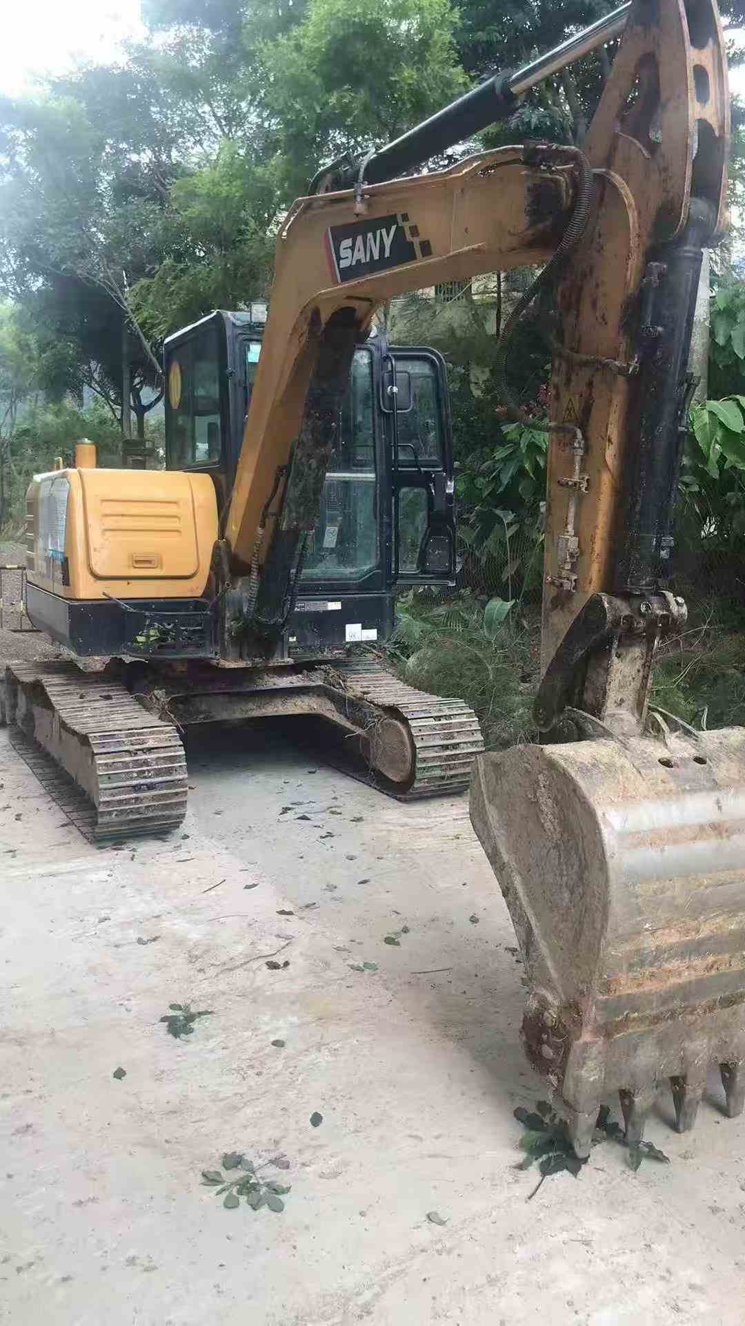 Buy Sany SY60 Used Excavator / 3 Used Sany SY60 Excavator 2021 Model / 3