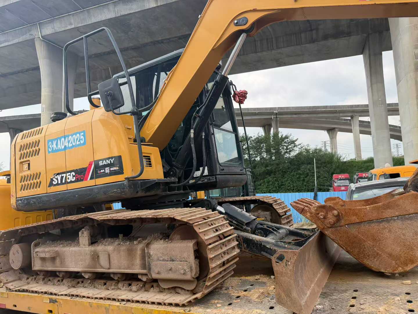 Used Sany SY70C Excavator 2022 Model / 3