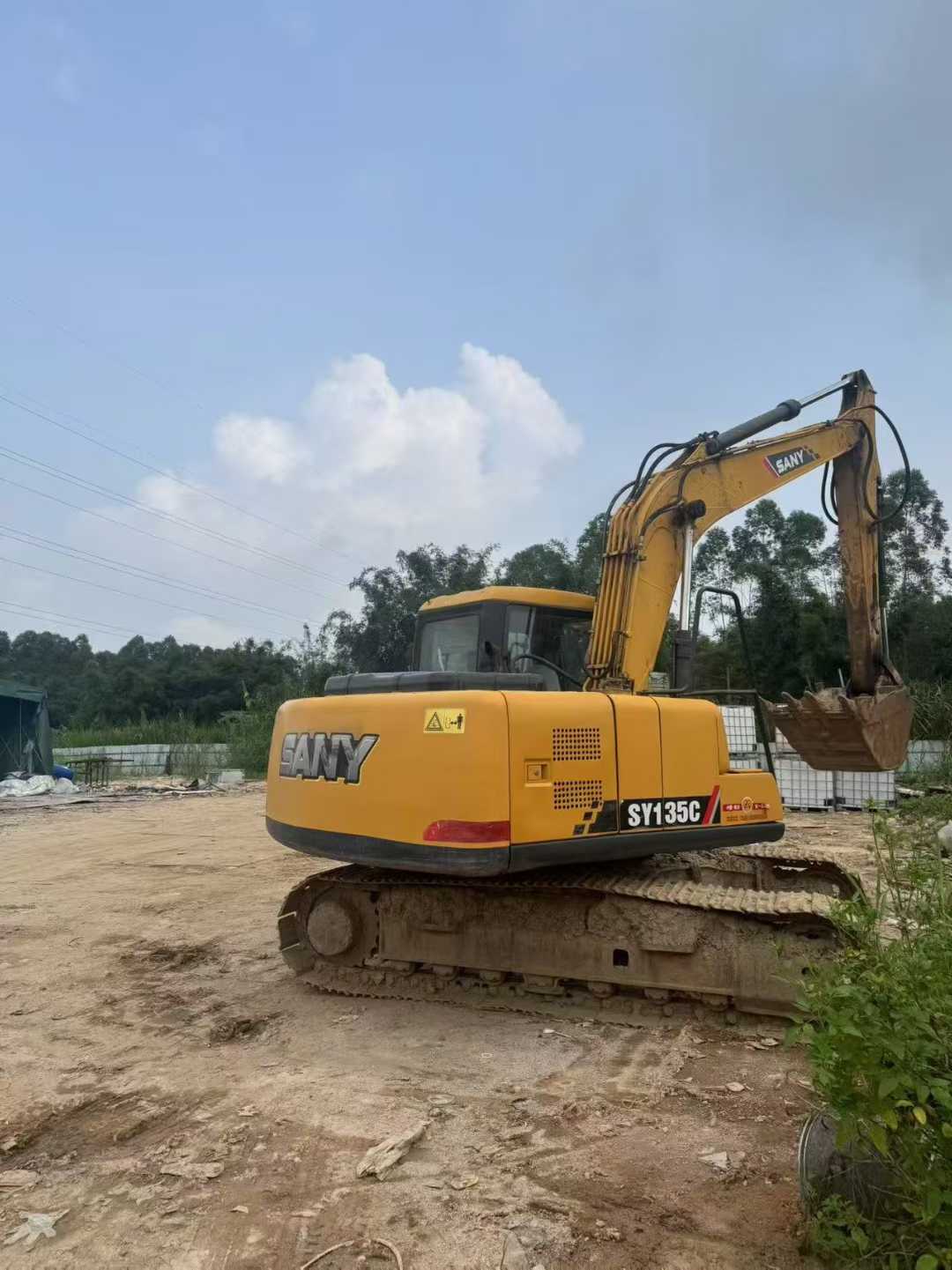 Used Sany SY135 Excavator 2016 Model / 2