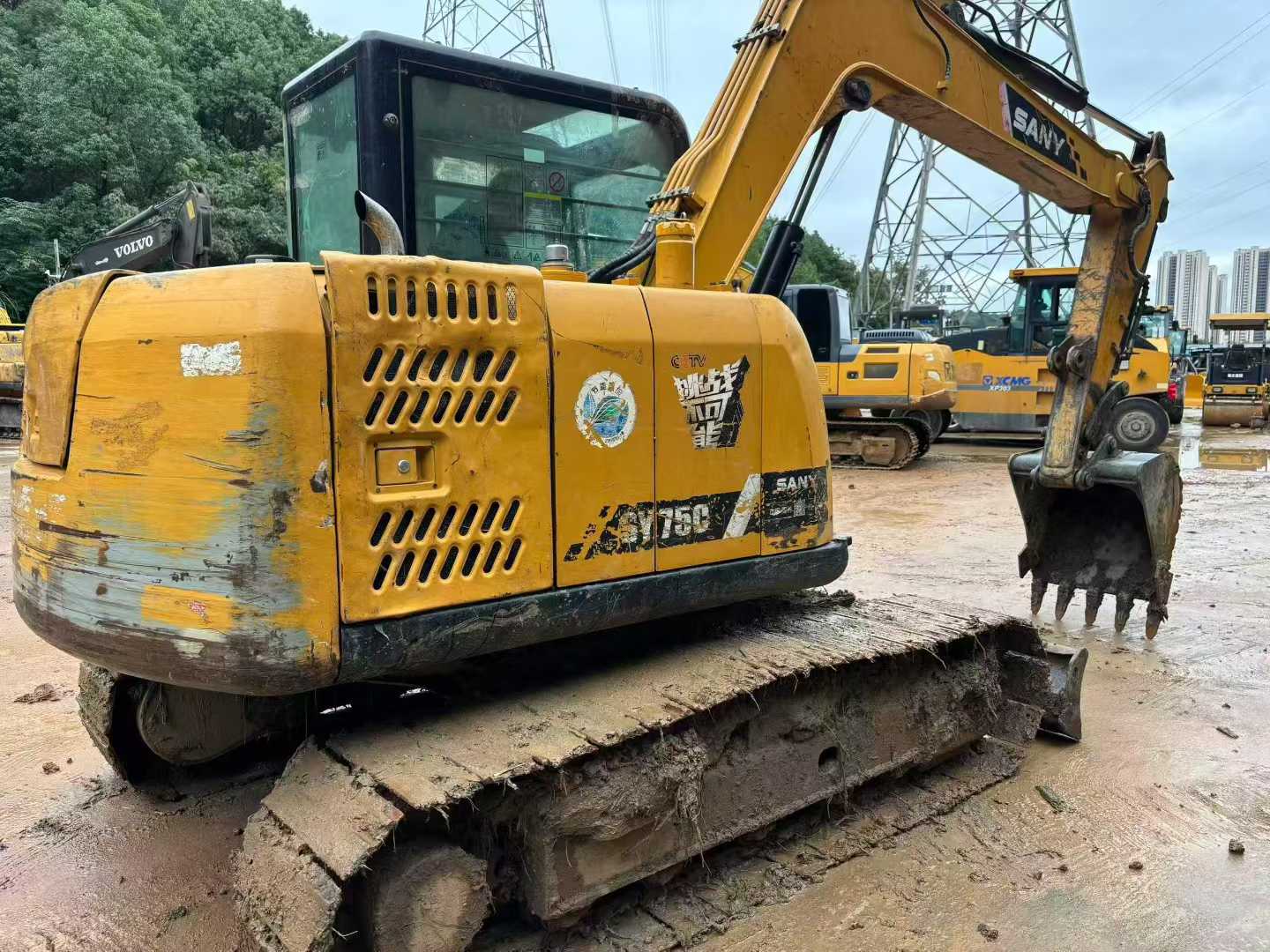 Used Sany SY75 Excavator 2020 Model / 2