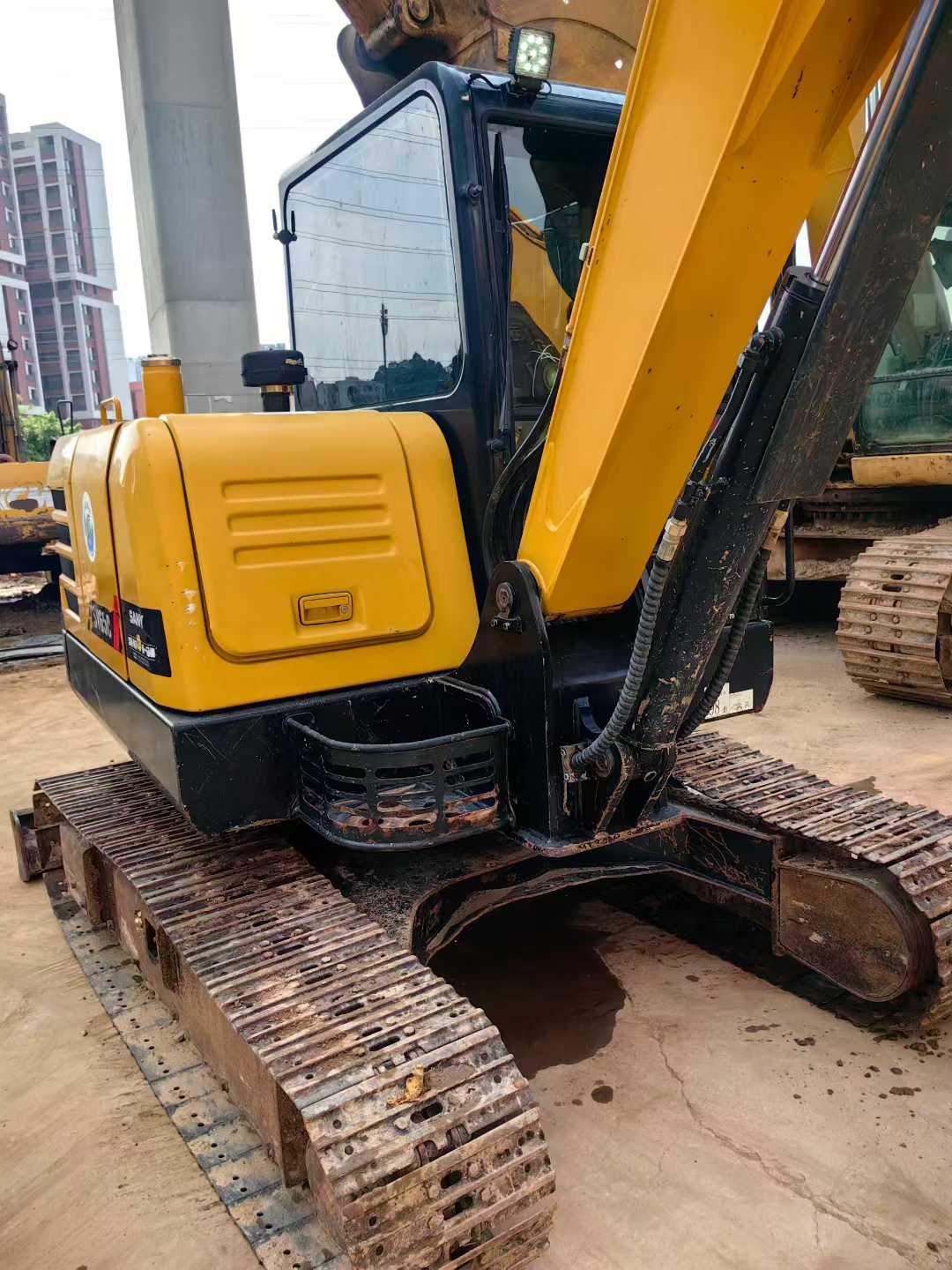 Buy Sany SY55 Used Excavator / 4 Used Sany SY55 Excavator 2020 Model / 4