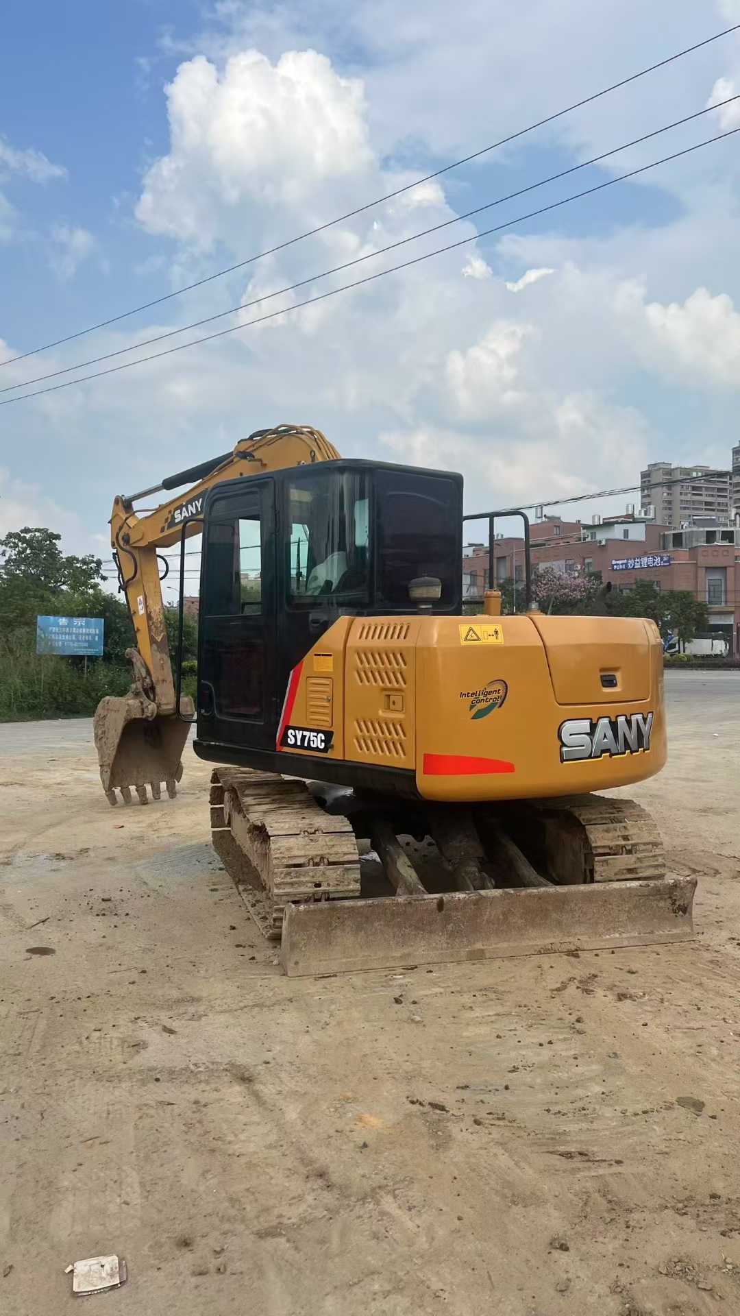 Used Sany SY75 Excavator 2016 Model / 5
