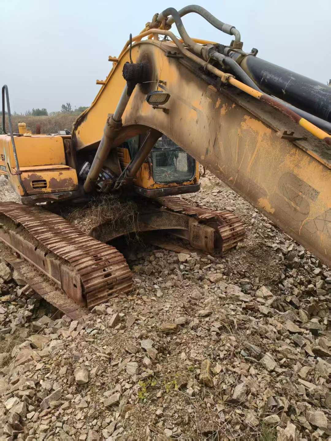 Used Sany SY215W Excavator 2016 Model / 2