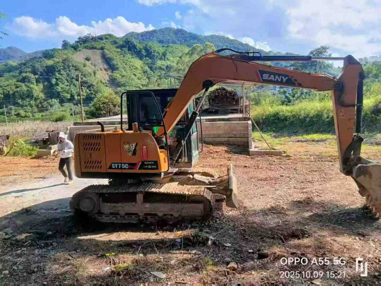 Used Sany SY75 Excavator 2022 Model / 2