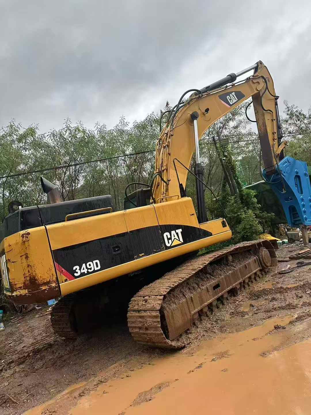 Used Caterpillar 349FL Excavator 2016 Model / 6