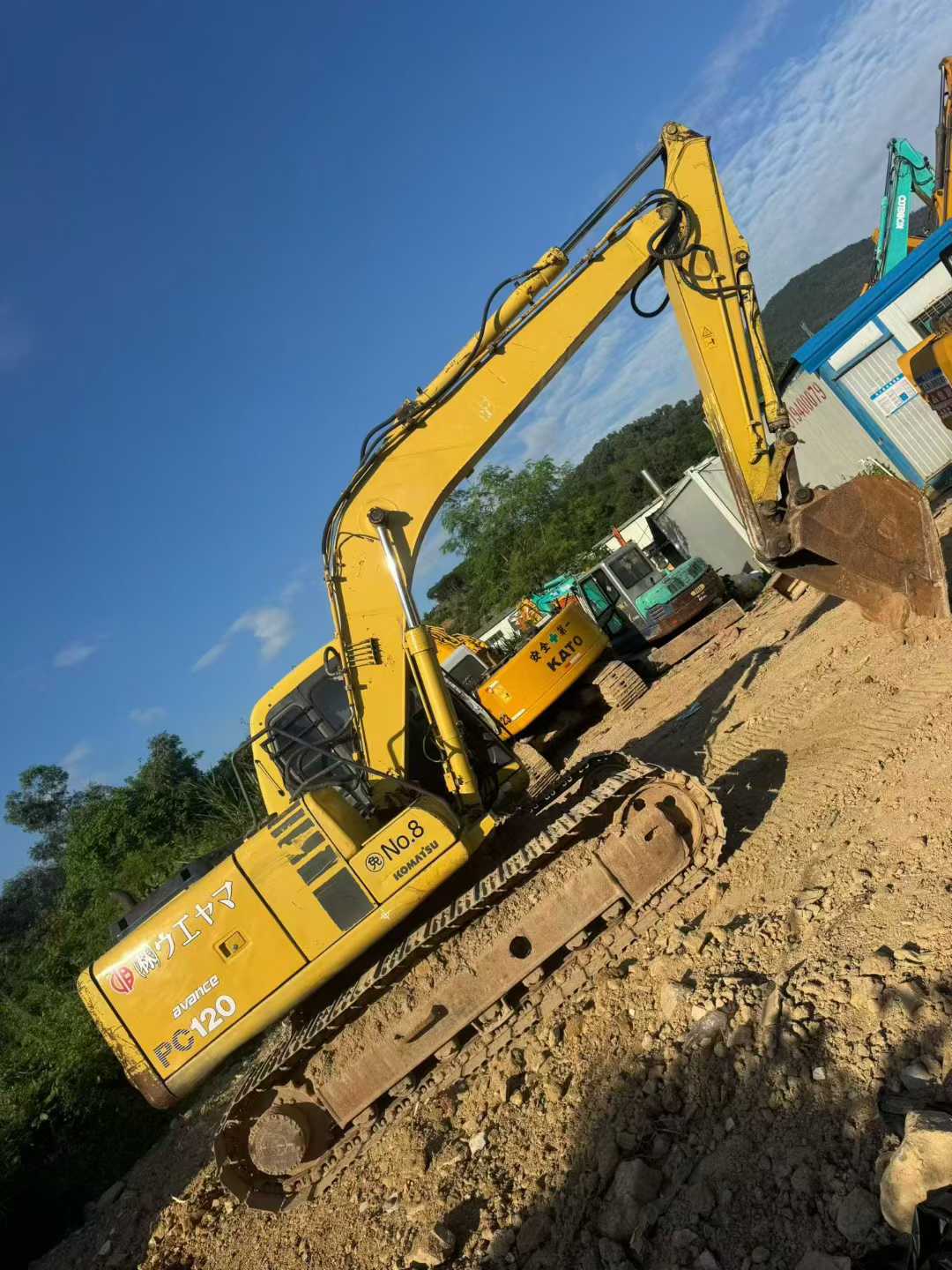 Used Komatsu PC120-6E Excavator 2016 Model / 2