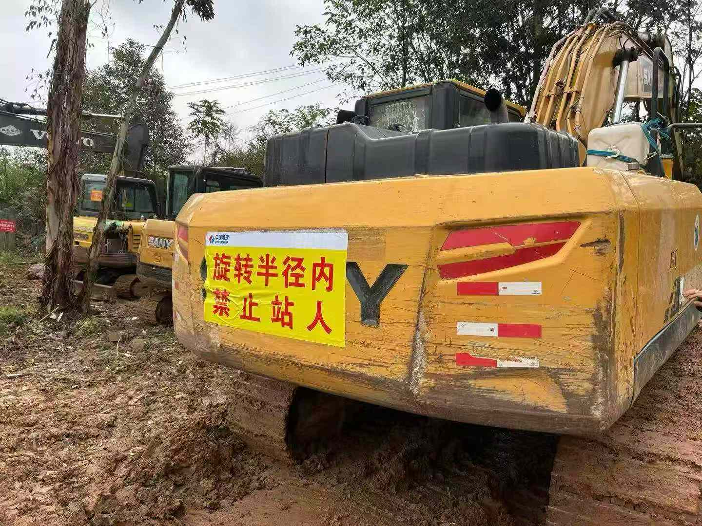 Used Sany SY215H Excavator 2021 Model / 6