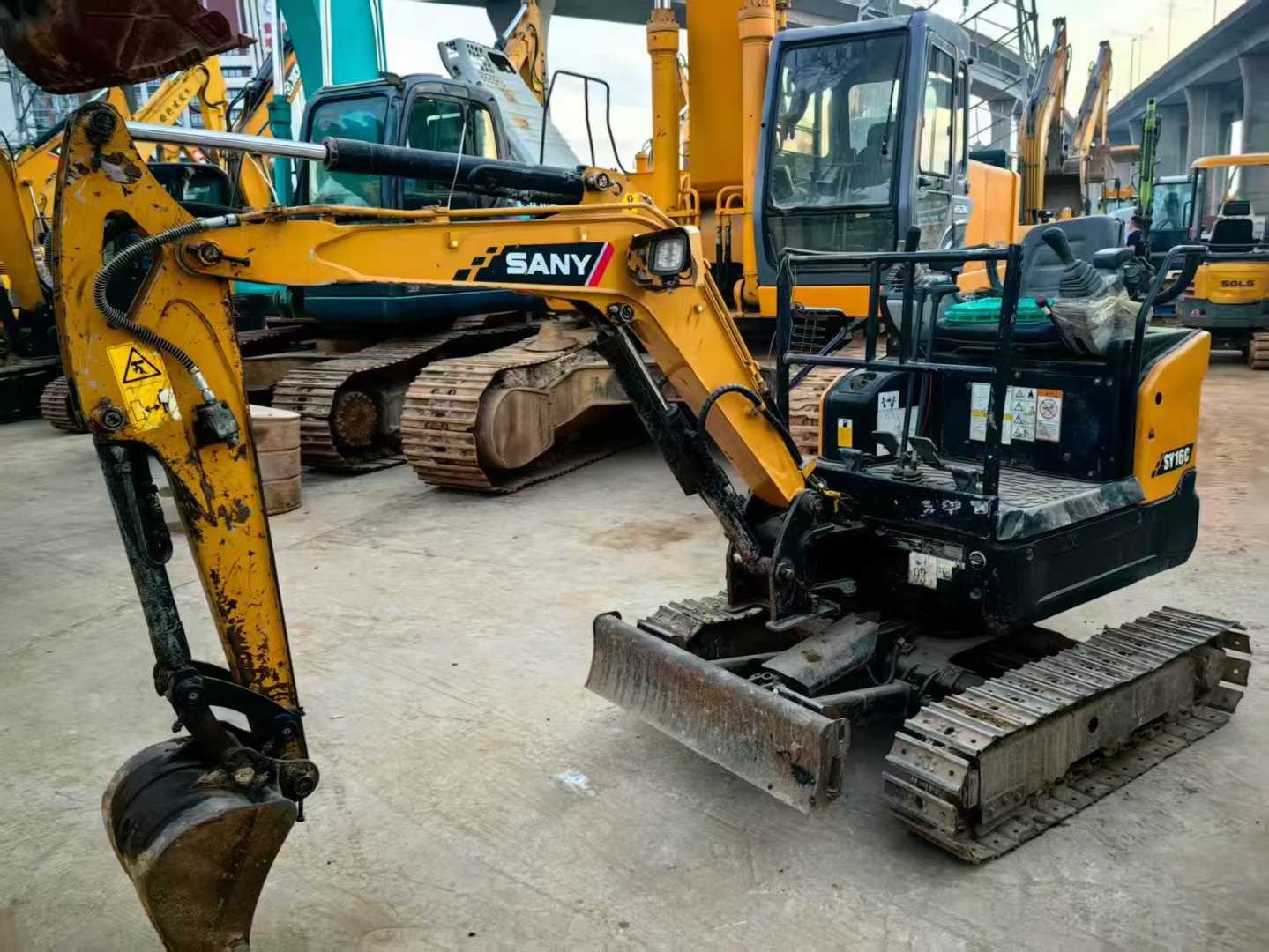 Used Sany SY16E Excavator 2020 Model / 6