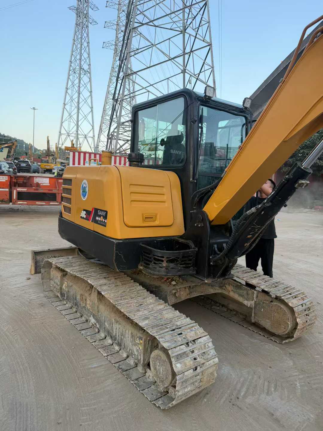 Used Sany SY60 Excavator 2016 Model / 4